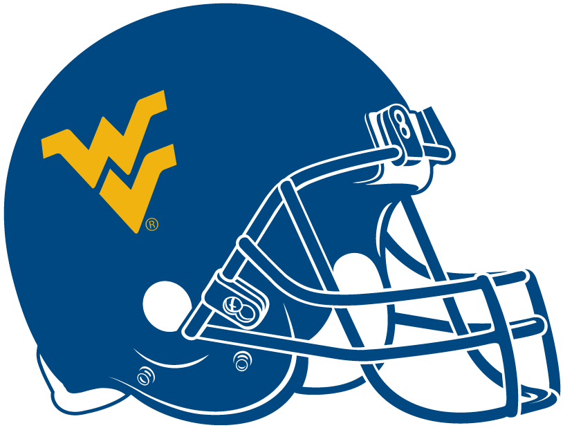 West Virginia Mountaineers 1980-Pres Helmet Logo t shirts iron on transfers...